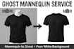ghost mannequin, invisible mannequin, neck joint and wrinkle removal