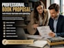 create a professional book proposal for your book