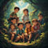 children book cover and children book illustrations