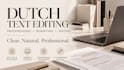 professionally edit and rewrite your dutch text