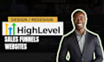 gohighlevel website design go highlevel landing page