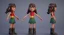 model rig fix add 52 arkit blendshape in blender cc5 cc4