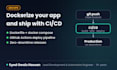 dockerize your app and set up github actions ci cd deployment