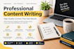 do content writing SEO