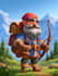 draw 2d game character illustration