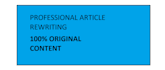 do professional article rewriting and content editing