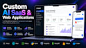 build custom ai saas web apps and full stack ai software