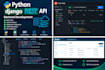 develop a python django rest API for your web application