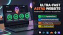 build an ultra fast astro headless website