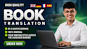 professionally translate your book