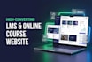 build online course website lms website elearning website