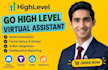 set up gohighlevel CRM, funnel and automatio  v