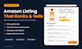 write amazon product listing, SEO title, bullet points and description