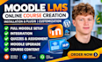 setup moodle, plugin , customization, install, migrate, upload quiz in moodle
