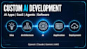 develop custom ai apps, ai saas, ai agents and ai software