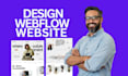 design webflow design, webflow expert, webflow website, webflow landing page