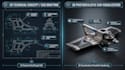 design aerospace part, uav, aircraft and drone components with 3d rendering