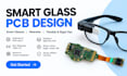 do smart glasses pcb design, ai smart glasses, wearable pcb and rigid flex