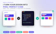 convert figma, PSD or xd design to HTML CSS bootstrap 5