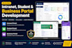build a secure custom web portal, intranet or student portal