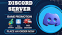 discord server promotion, fivem, minecraft, rust gaming server promotion