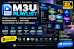 offer high quality m3u playlist, restream, 8k server, live TV app with panel