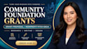 research community foundation grants write proposal design nonprofit pitch deck