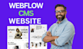 build webflow cms, webflow developer, webflow website, webflow design, webflow
