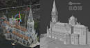 process point cloud scan into as built drawings, PDF dwg plan from e57 data, rcp