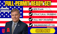 permit ready architectural and engineer stamp in georgia, illinois oklahoma,ca