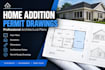 prepare home addition permit drawings