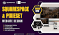 design, redesign, customize, squarespace and pixieset photography website