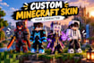 create a custom minecraft skin based on your idea
