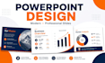 design professional powerpoint presentation and modern slide