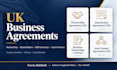 draft a legally binding UK business partnership agreement