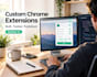 develop custom chrome extensions with manifest v3 and api integration