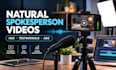 be your female video spokesperson