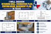 design retaining wall, foundation plan, footing beam, basement plan in texas