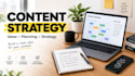 create a content strategy with ideas and a content plan