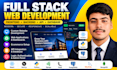 do website development as full stack web developer, front end, backend developer