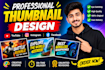 design eye catching youtube thumbnails