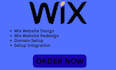 design a stunning, seo optimized restaurant website on wix