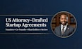 draft a startup shareholder agreement under US law