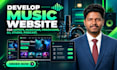 create music website for artists, dj, bands, producers, musicians, record label