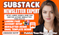 setup and design your substack newsletter from scratch, substack website design