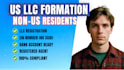 do US llc formation, llc registration and ein for non US resident