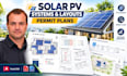 design solar pv systems, layouts and permit plans in autocad