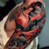 create anime style japanese tattoo design