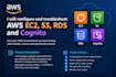 set up and troubleshoot AWS cloud services ec2 s3 rds cognito