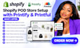 create print on demand shopify store printify printful shopify pod store